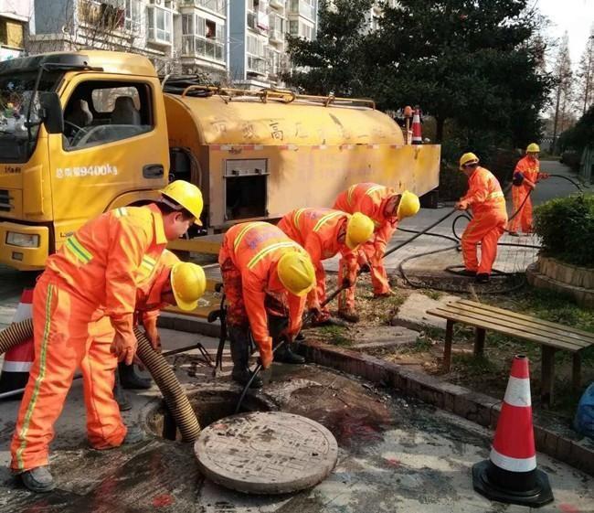 石首市政管道清淤