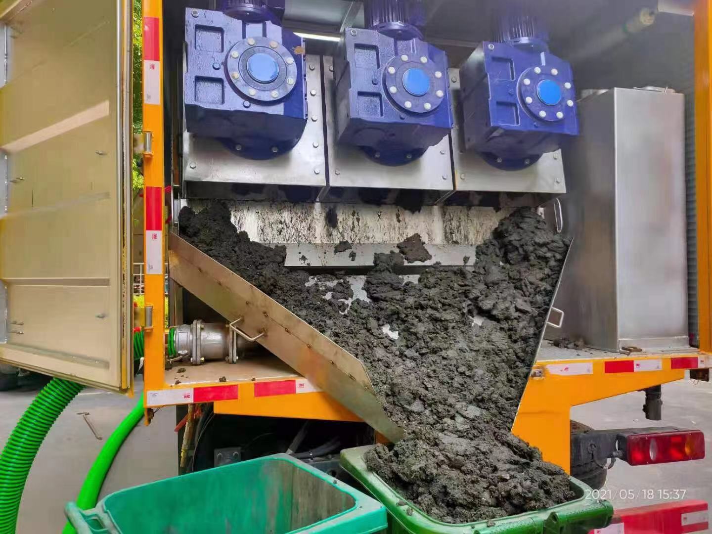 石首化粪池清掏城市维护站-泥浆净化干湿分离处理